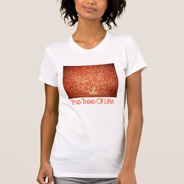 Árbol de la camiseta de la vida (Anverso)
