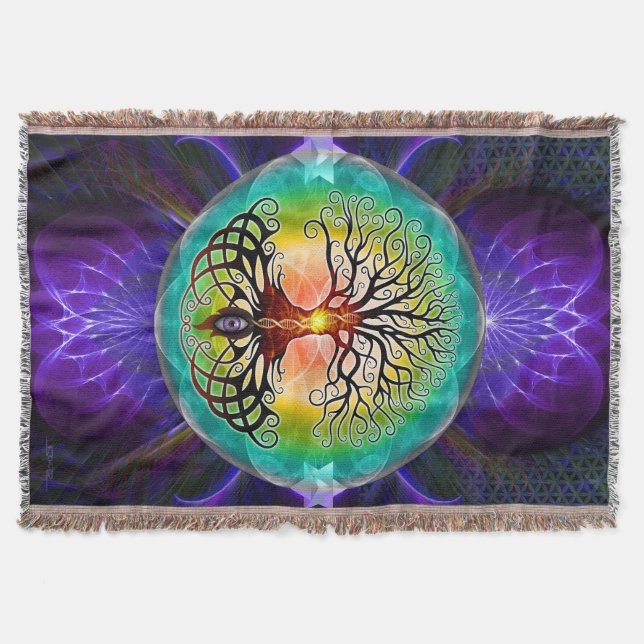 Árbol de la manta de la vida (Anverso)