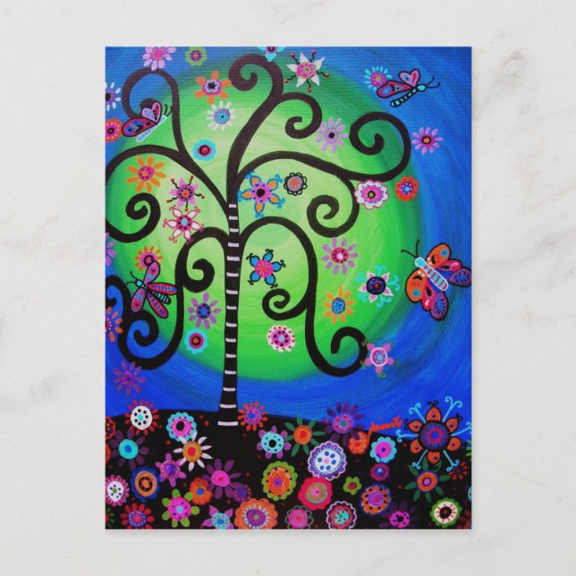 ÁRBOL DE LA POSTAL DE LA VIDA (Anverso)