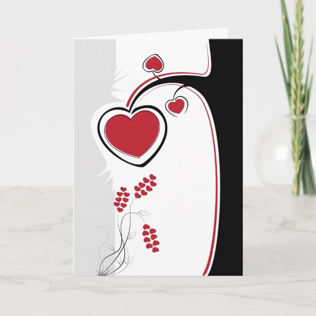 Árbol de la tarjeta del amor (Anverso)