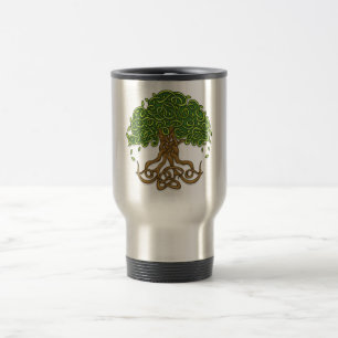 Árbol de la taza del viaje de la vida