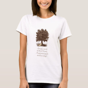 Árbol de la traición a la libertad y la camiseta d