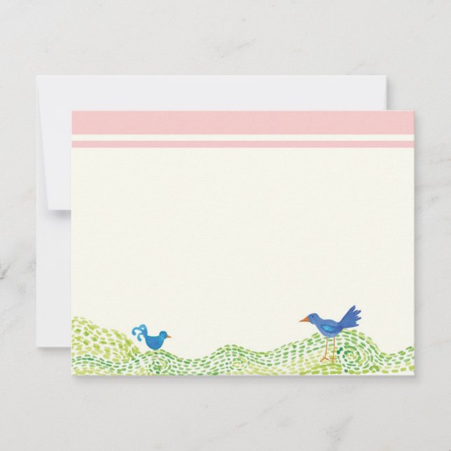 Árbol de la vida, Chica caprichoso gracias tarjeta (Anverso)