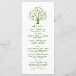 Árbol de la Vida, Menú de Boda Elegante