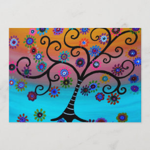 Árbol de las invitaciones de B'nai Mitzvah del