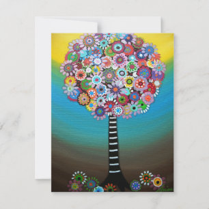 ÁRBOL de las invitaciones del mitzvah del palo de