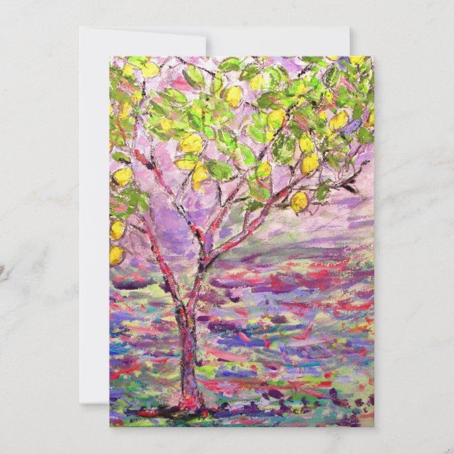 árbol de limón (Anverso)