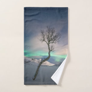 Árbol de luces boreales