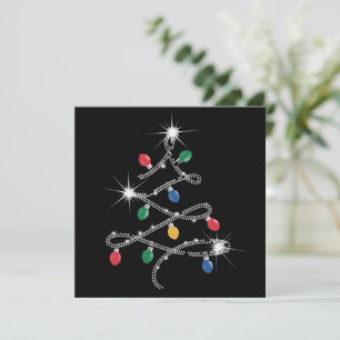 Árbol de luces de Navidad con Rhinestone Mega Bril