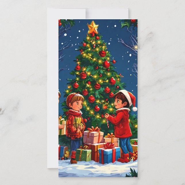 árbol de Navidad (Anverso)