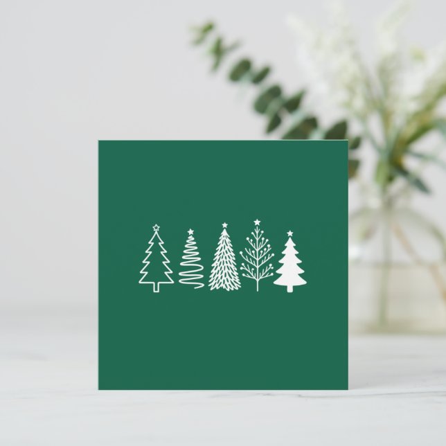 Árbol de Navidad  (Anverso de pie)