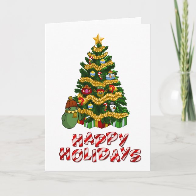 Árbol de navidad (Anverso)