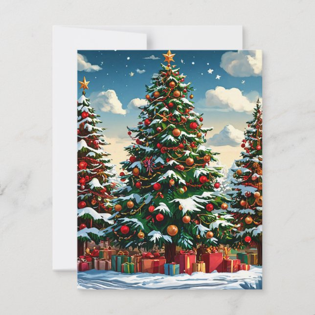 árbol de Navidad (Anverso)