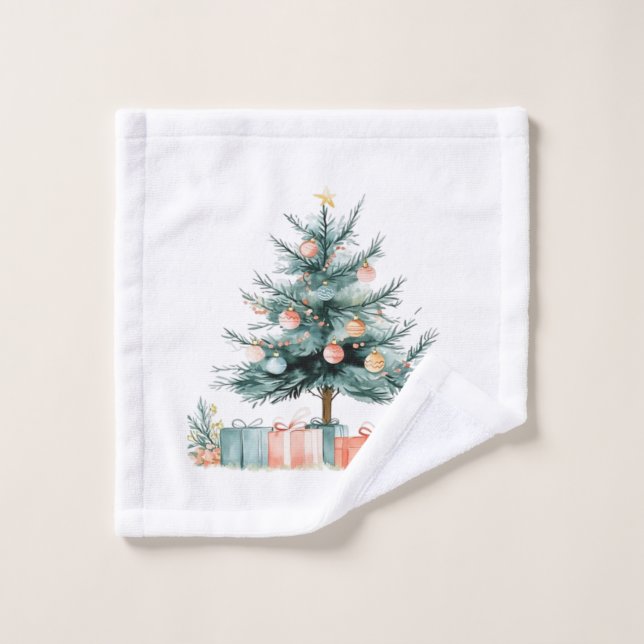 árbol de Navidad (Toallita)