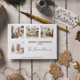 Árbol de Navidad 4 Foto personalizada