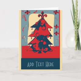 Árbol de Navidad abstracto