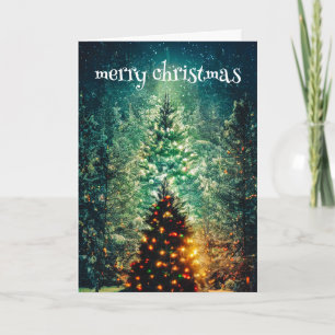 Árbol de Navidad alegre