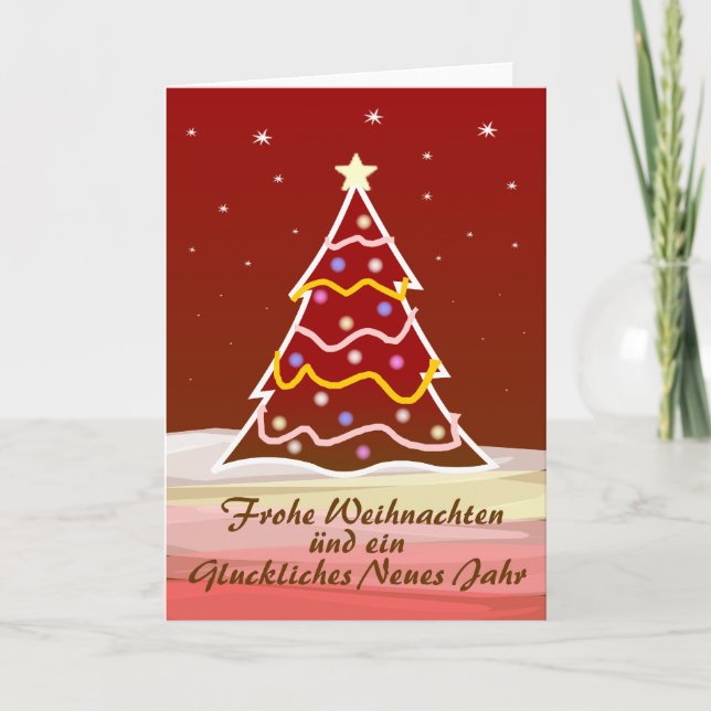 Árbol de Navidad - alemán (Anverso)