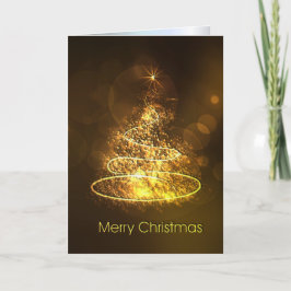 Árbol de Navidad amarillo y marrón con estrella