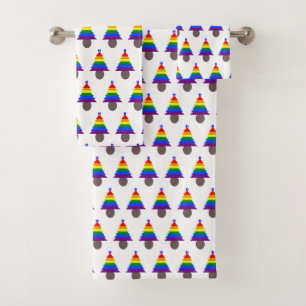 Árbol de Navidad Arcoiris de Gay Patterado