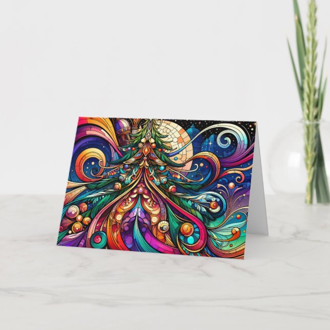Árbol de Navidad Art Deco (Anverso)