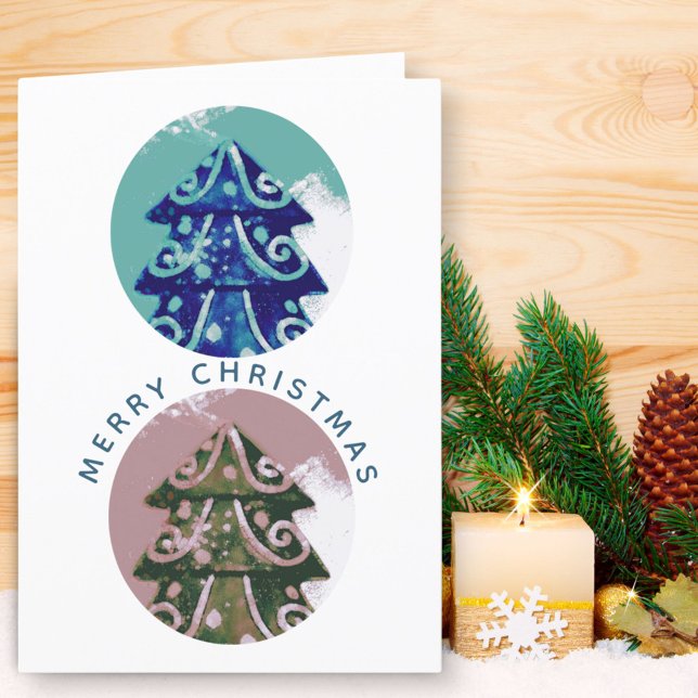 Árbol de Navidad Artístico Familiar Decorado con F (Subido por el creador)