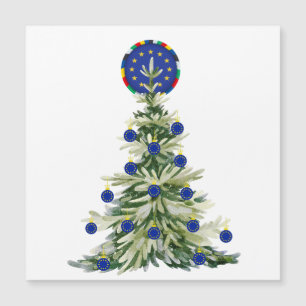 Árbol de Navidad - Bandera de la Unión Europea   E