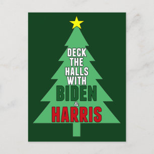 Árbol de Navidad Biden Harris Decorar los Pasillos