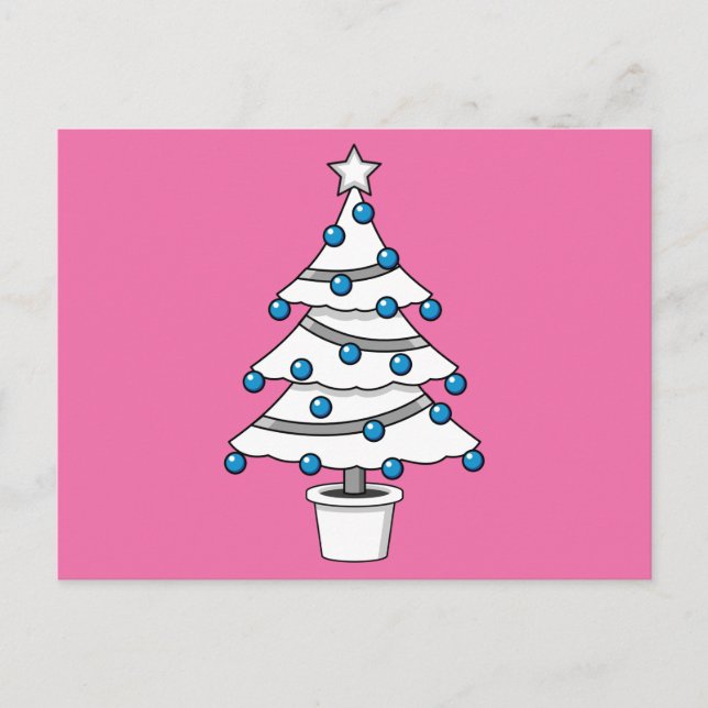 Árbol de Navidad Blanco (Anverso)