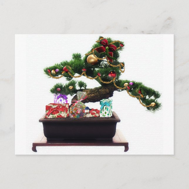 Árbol de Navidad Bonsai (Anverso)