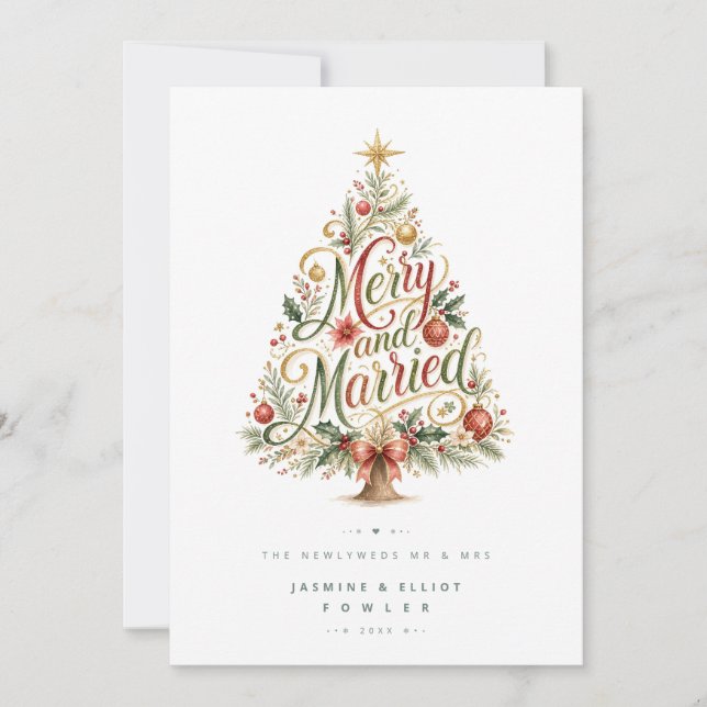 Árbol de Navidad Botánico Caprichoso Script TLW26 (Anverso)