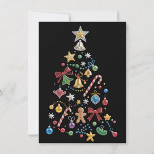 Árbol de Navidad Brillante con Fantasía y Brillo F