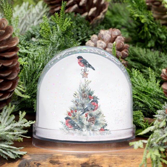 Árbol de Navidad, Bulfinch, Santa, Feliz Navidad (Invierno)