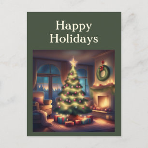 Árbol de Navidad cálido