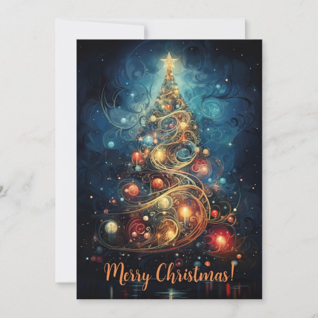 Árbol de Navidad caprichoso (Anverso)