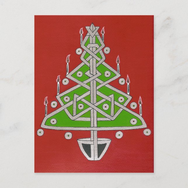 Árbol de navidad céltico (Anverso)