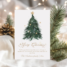 Árbol de Navidad Clásico Festivo Dorado