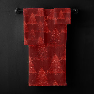 Árbol de Navidad clásico Rojo de cardenales rico