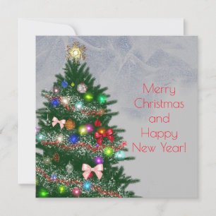 Árbol de Navidad colorido y casual