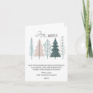 Árbol de Navidad con Alegría Botánica Boho Elegant