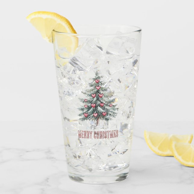 Árbol de Navidad con corazón (Anverso (hielo))