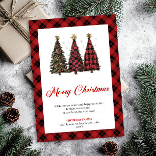 Árbol de Navidad con estampado de leopardo minimal