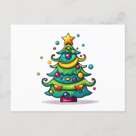 Árbol de Navidad con ornamentos