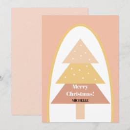 Árbol de Navidad con Rubor Adorable