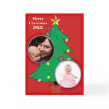 Árbol de Navidad con tus fotos