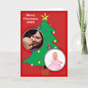 Árbol de Navidad con tus fotos