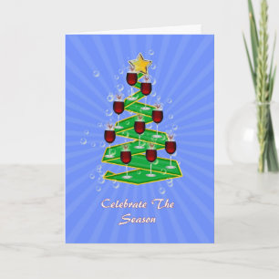 Árbol de Navidad con Vino