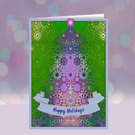 Árbol de Navidad contemporáneo elegante único