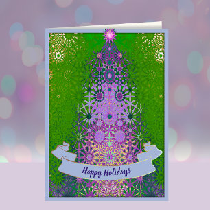 Árbol de Navidad contemporáneo elegante único