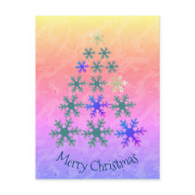 Árbol de Navidad Copo de Nieve Feliz Navidad